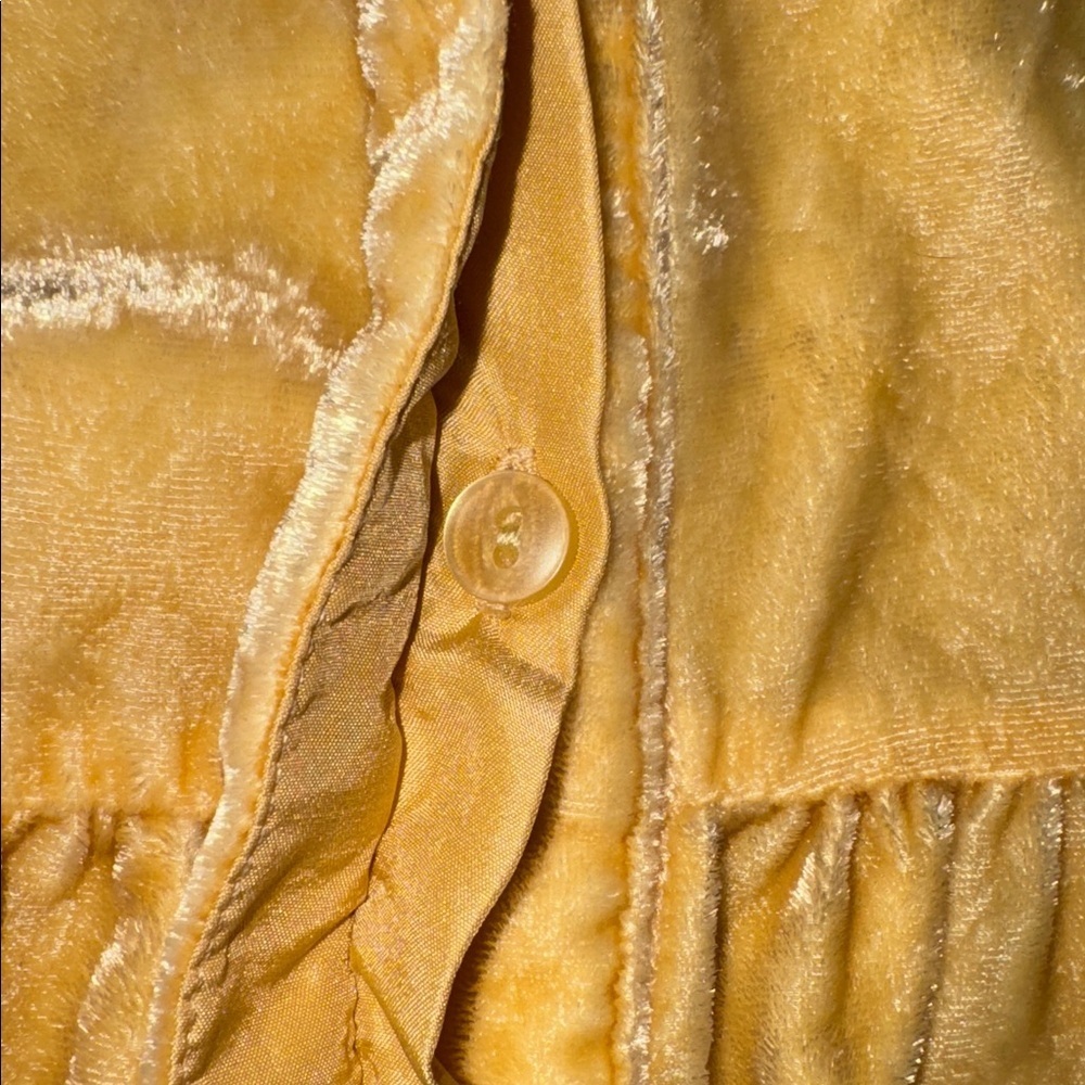 Sundance Silk Velvet Button Front Top - Picture 11 of 11